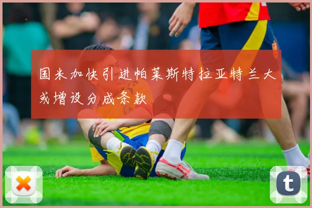 国米加快引进帕莱斯特拉亚特兰大或增设分成条款